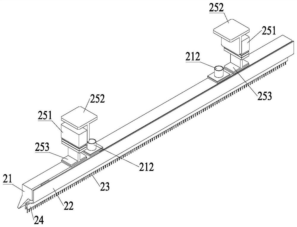 Dust extraction devices for glass breaking machines and glass breaking machines