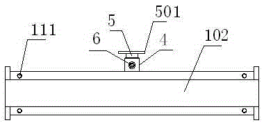 Cable bridge stand apparatus with characteristic of convenient indoor angle installation