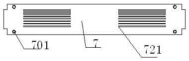 Cable bridge stand apparatus with characteristic of convenient indoor angle installation