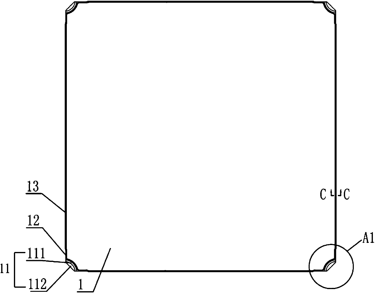 Calcium sulfate composite raised flooring