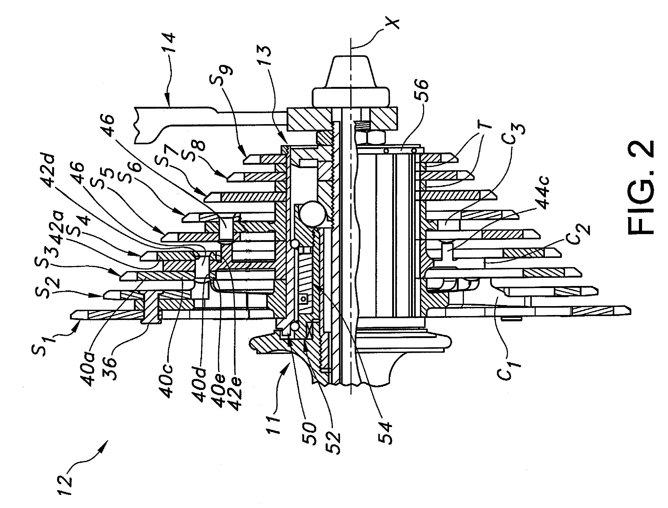 Bicycle rear sprocket assembly