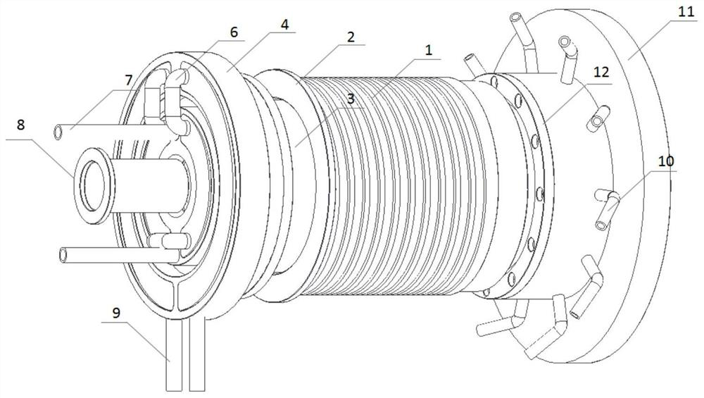 A high temperature resistant all tungsten facing plasma reactor