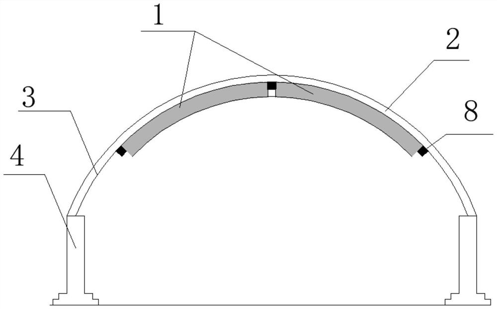 Highway tunnel entrance and exit shading facility