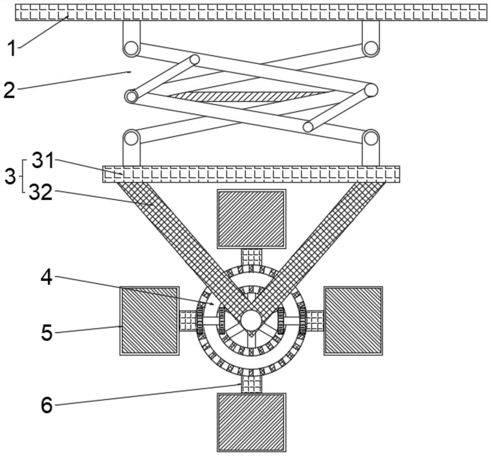 Water conservancy project river channel desilting device