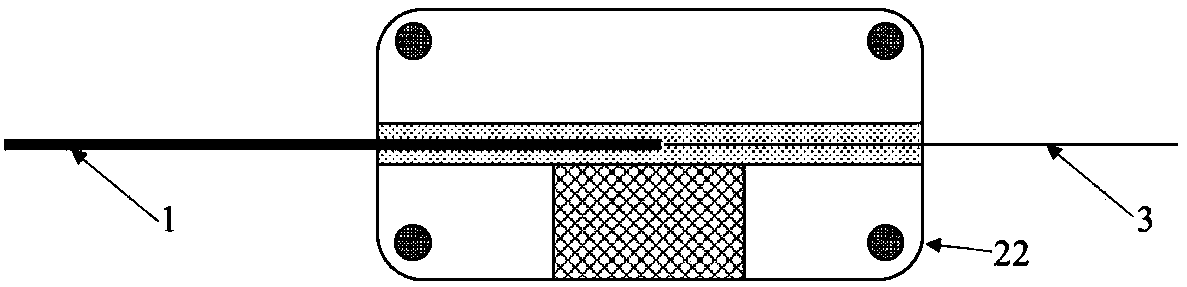 A low-loss all-fiber low-pressure gas chamber system and its realization method