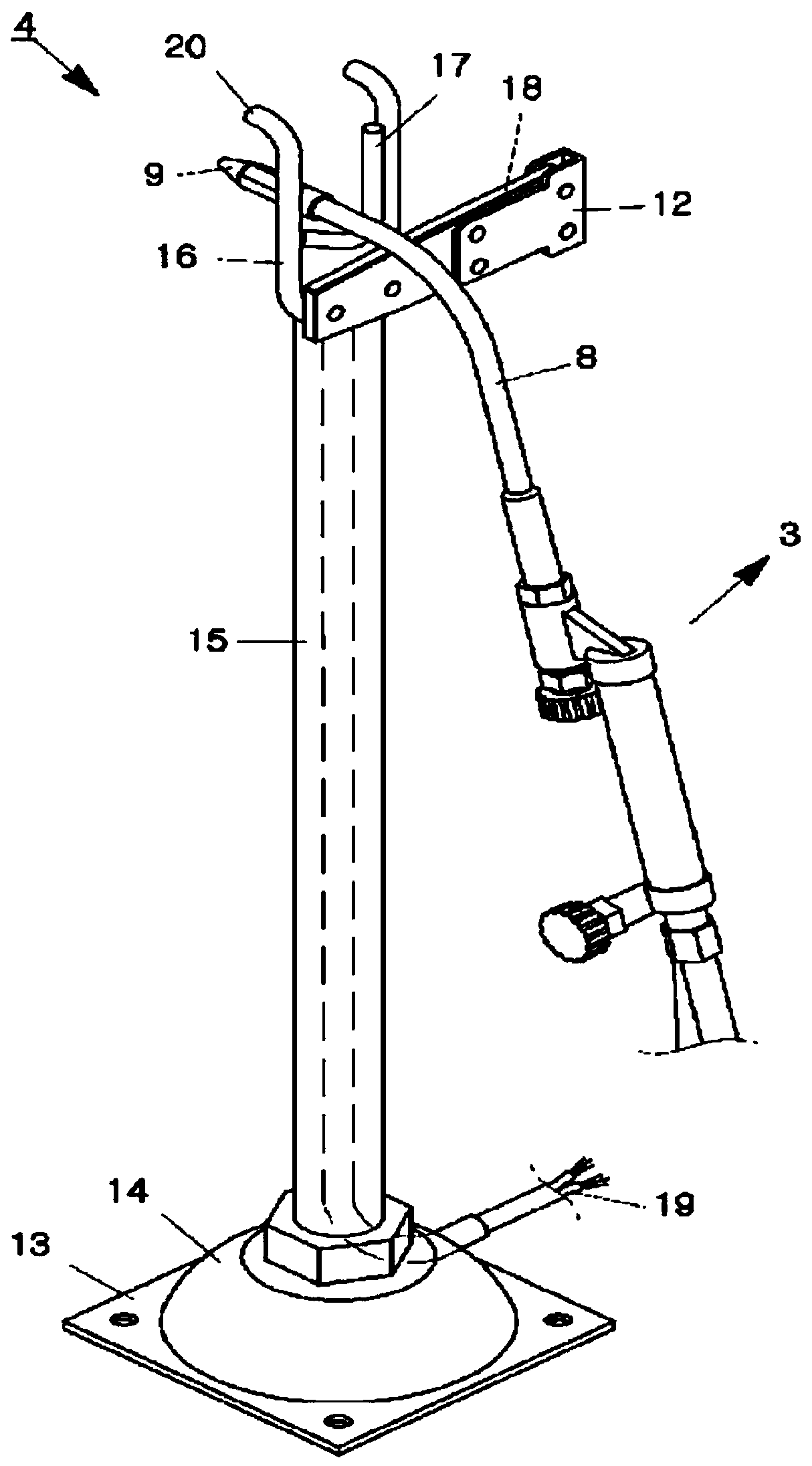 Fuel-saving gas welding device