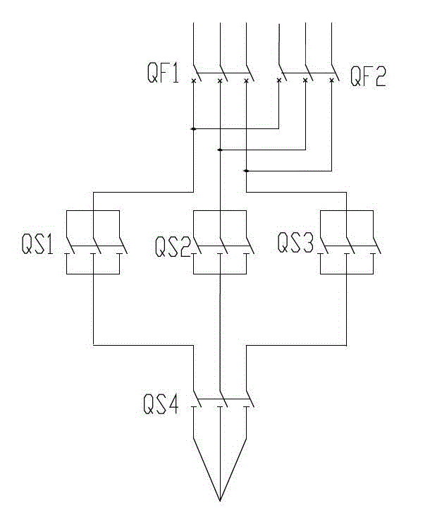 Detecting device for low voltage ride-through of grid-connected photovoltaic inverter