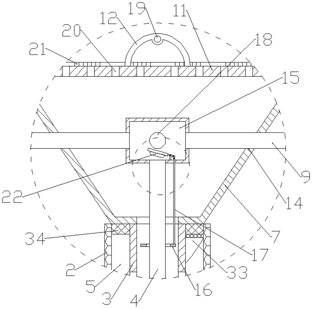 An agricultural soil restoration device