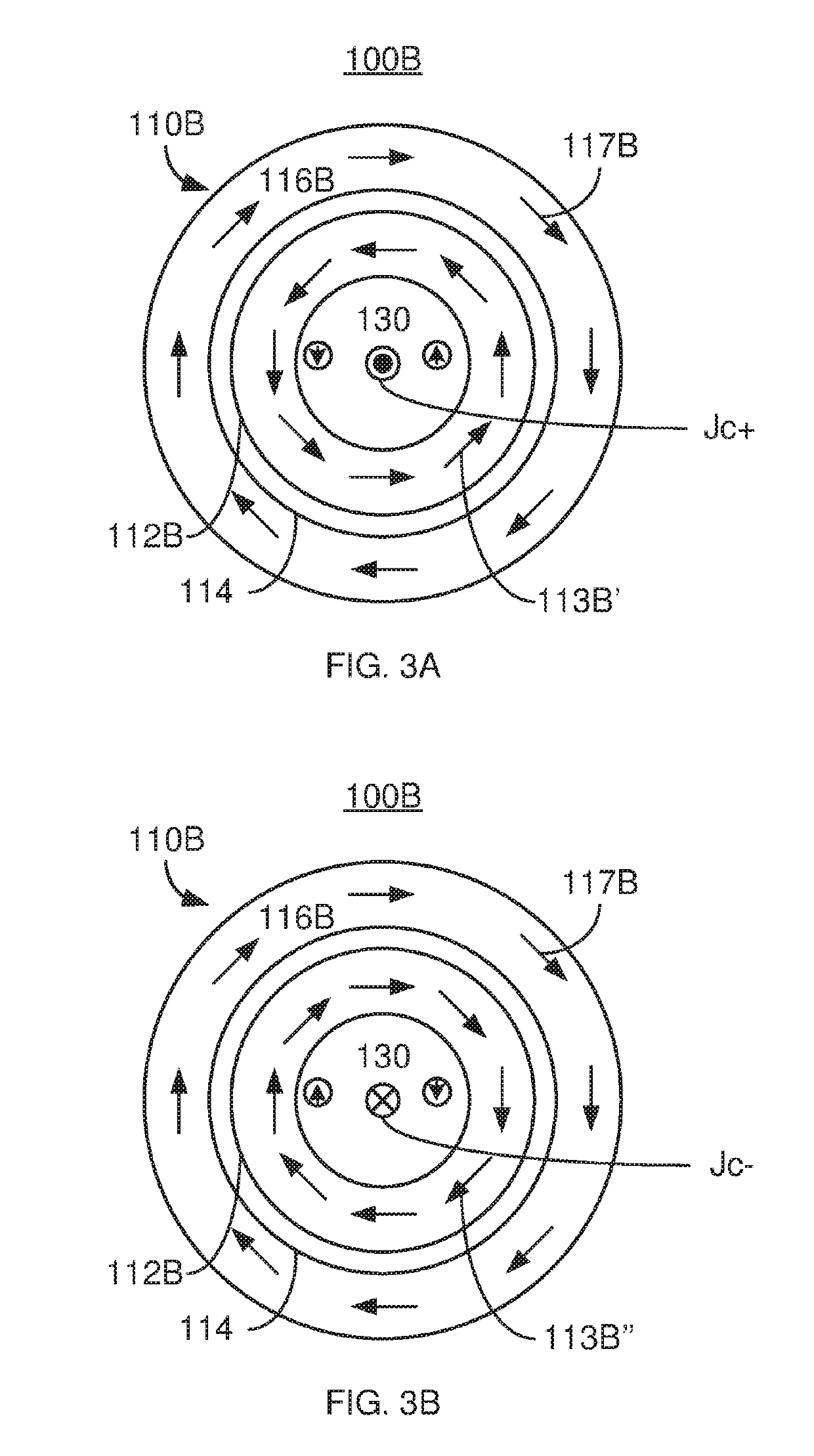 Vertical spin orbit torque devices