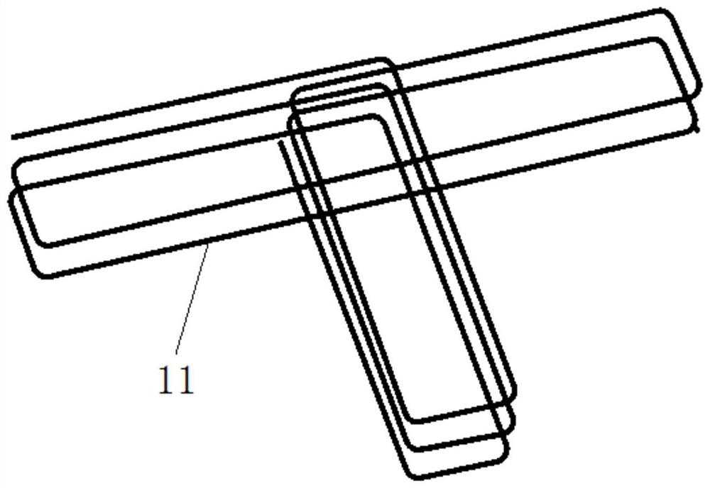 Composite spiral stirrup confined concrete shear wall structure and construction method thereof