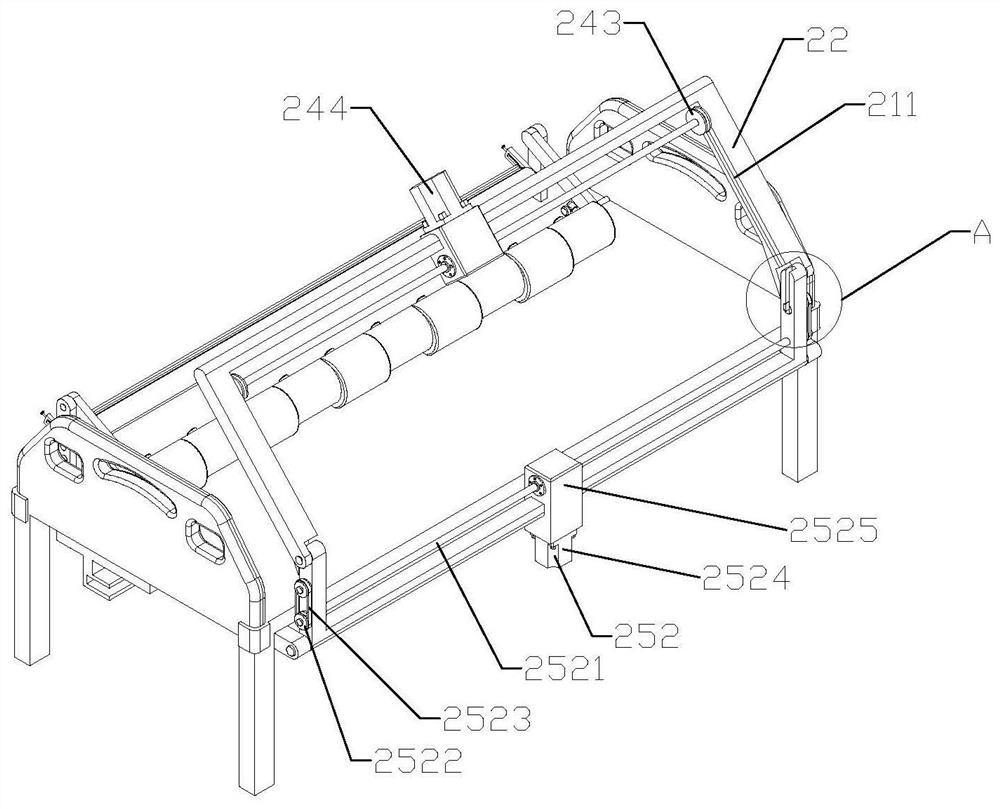 Nursing bed capable of automatically assisting in turning over