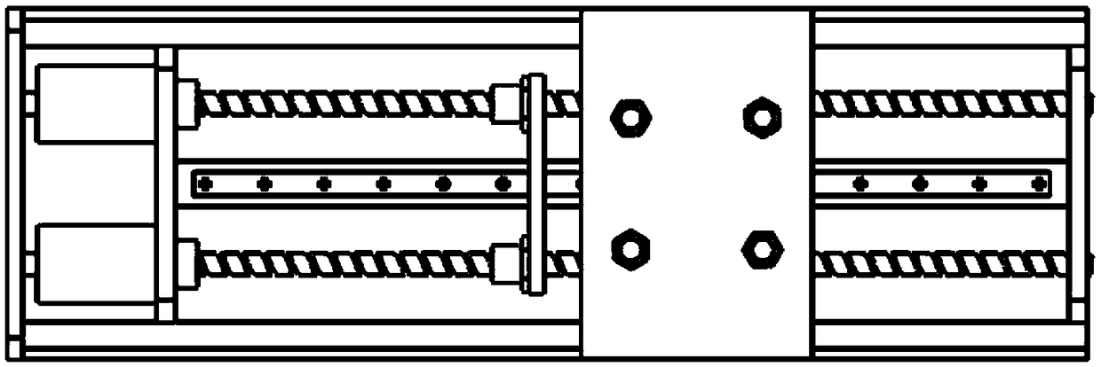 Multi-condition linear guide rail pair friction wear testing machine