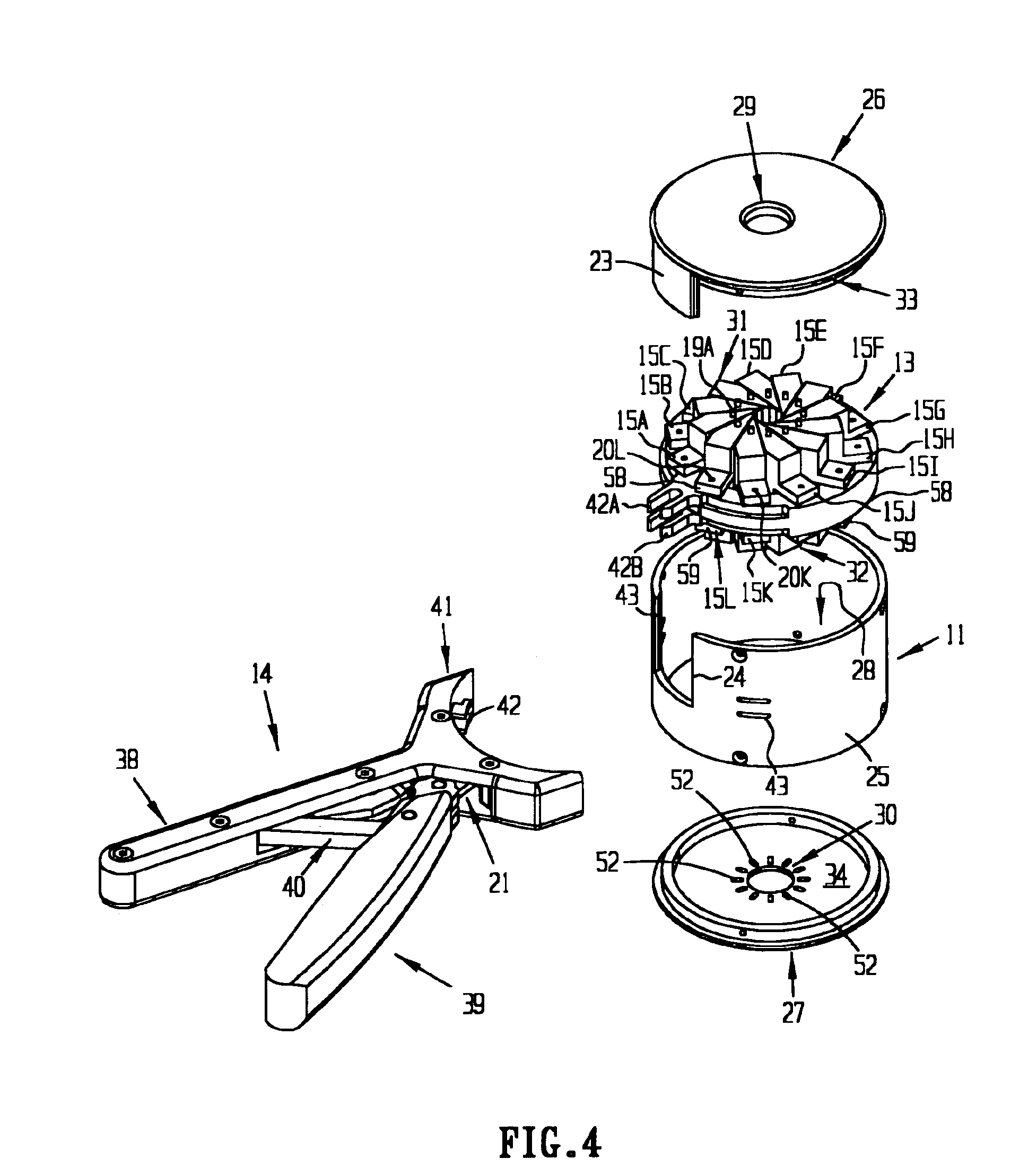 Hand held stent crimping apparatus and method