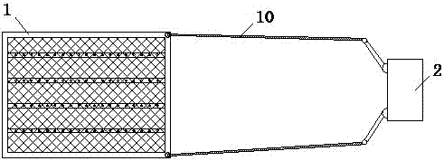 Automobile intelligent interception device