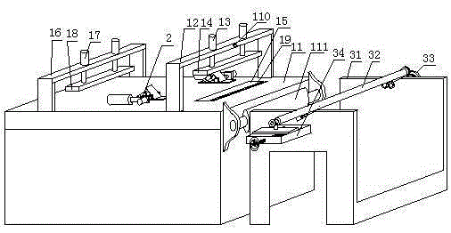 Anti-wrinkling film covering and forming device