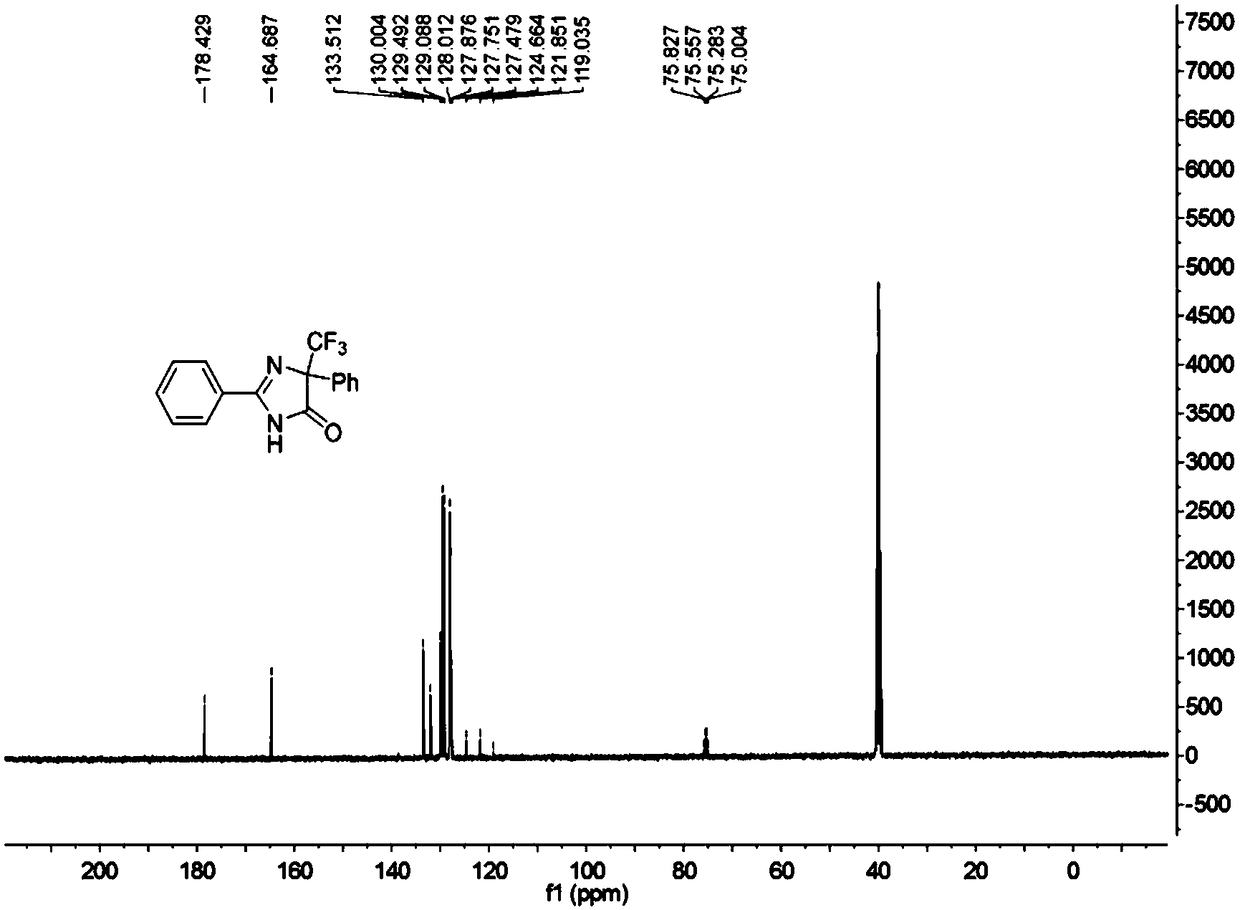 5-trifluoromethyl-4H-imidazoline-4-ketone derivative and synthetic method