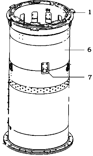 Auxiliary device of satellite load whole machine dynamic balance weight