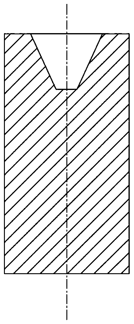 Hot extrusion die and hot extrusion overall forming method of special-shaped square pipe