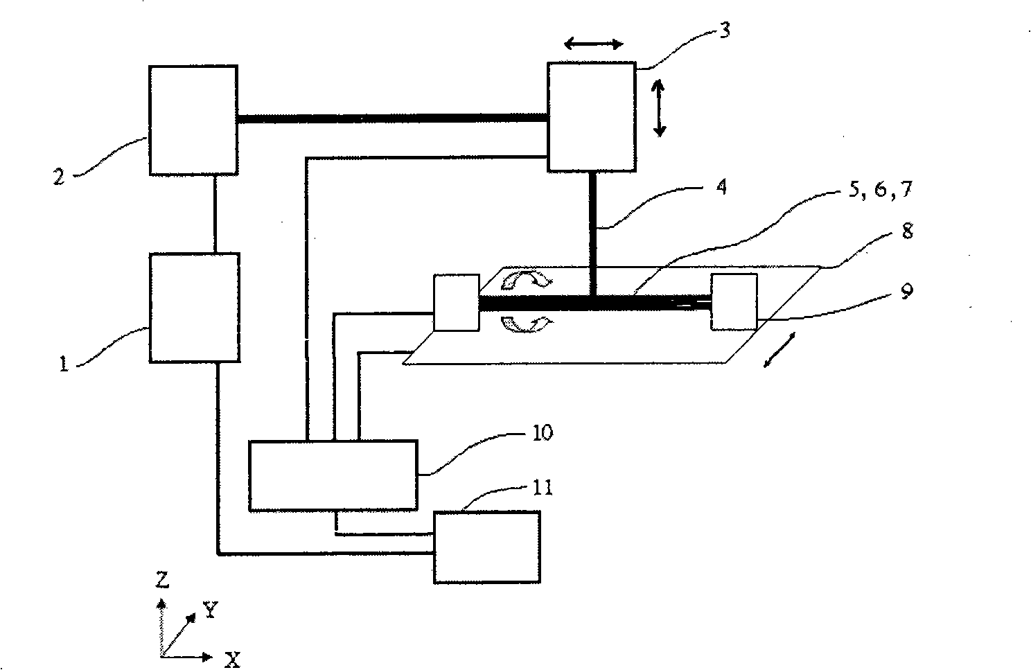 Pulse laser forming method and device of thin-wall corrugated tube