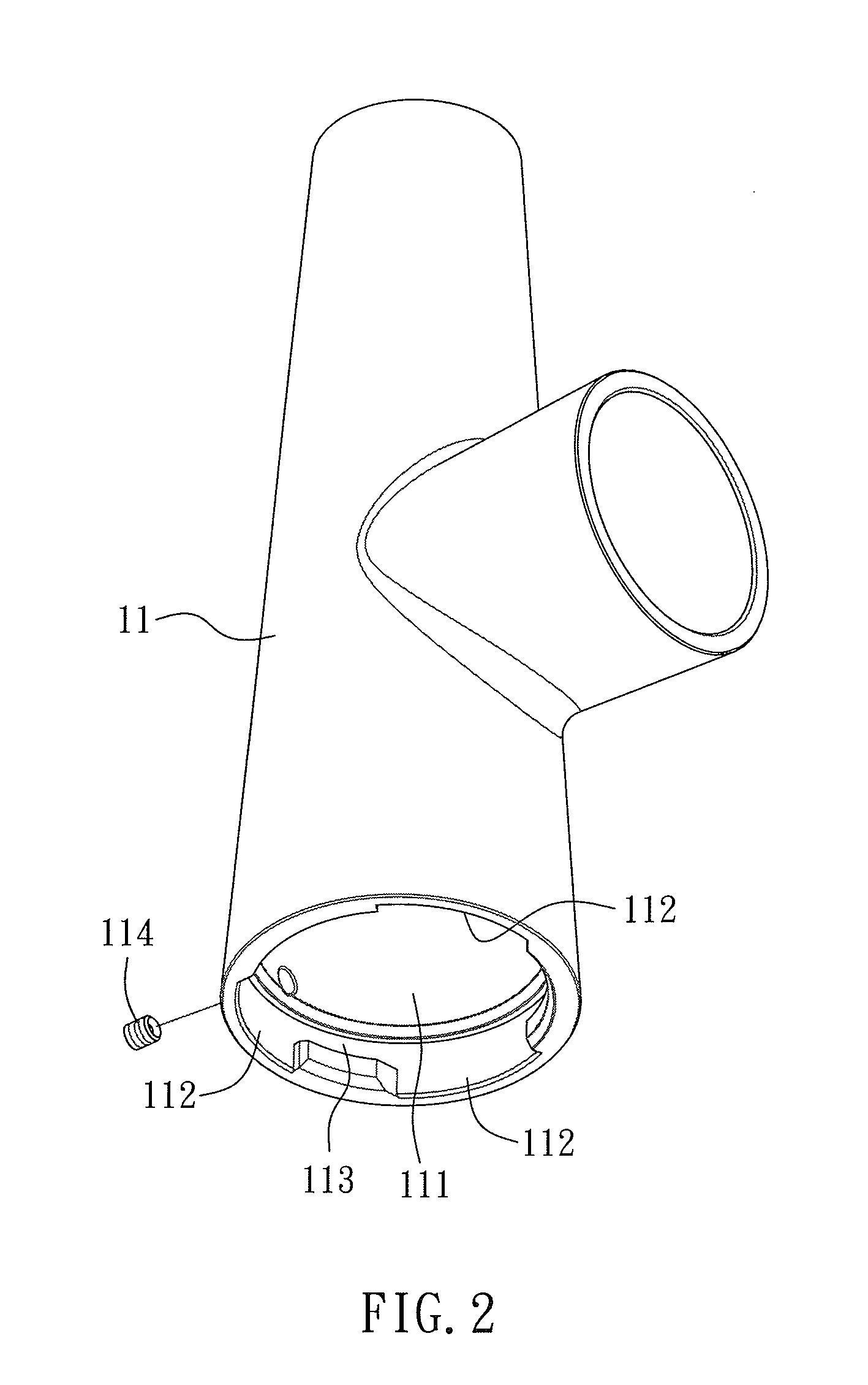 Fixing structure of faucet