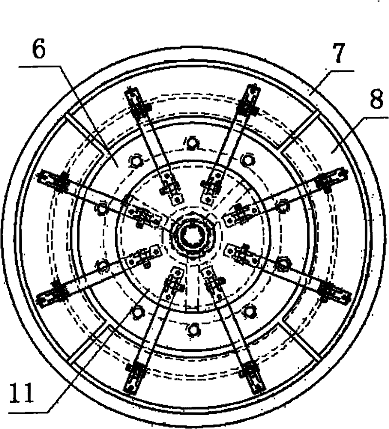 Umbrella support type temporary pipeline plugging device