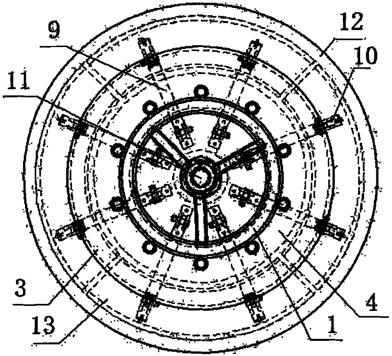 Umbrella support type temporary pipeline plugging device