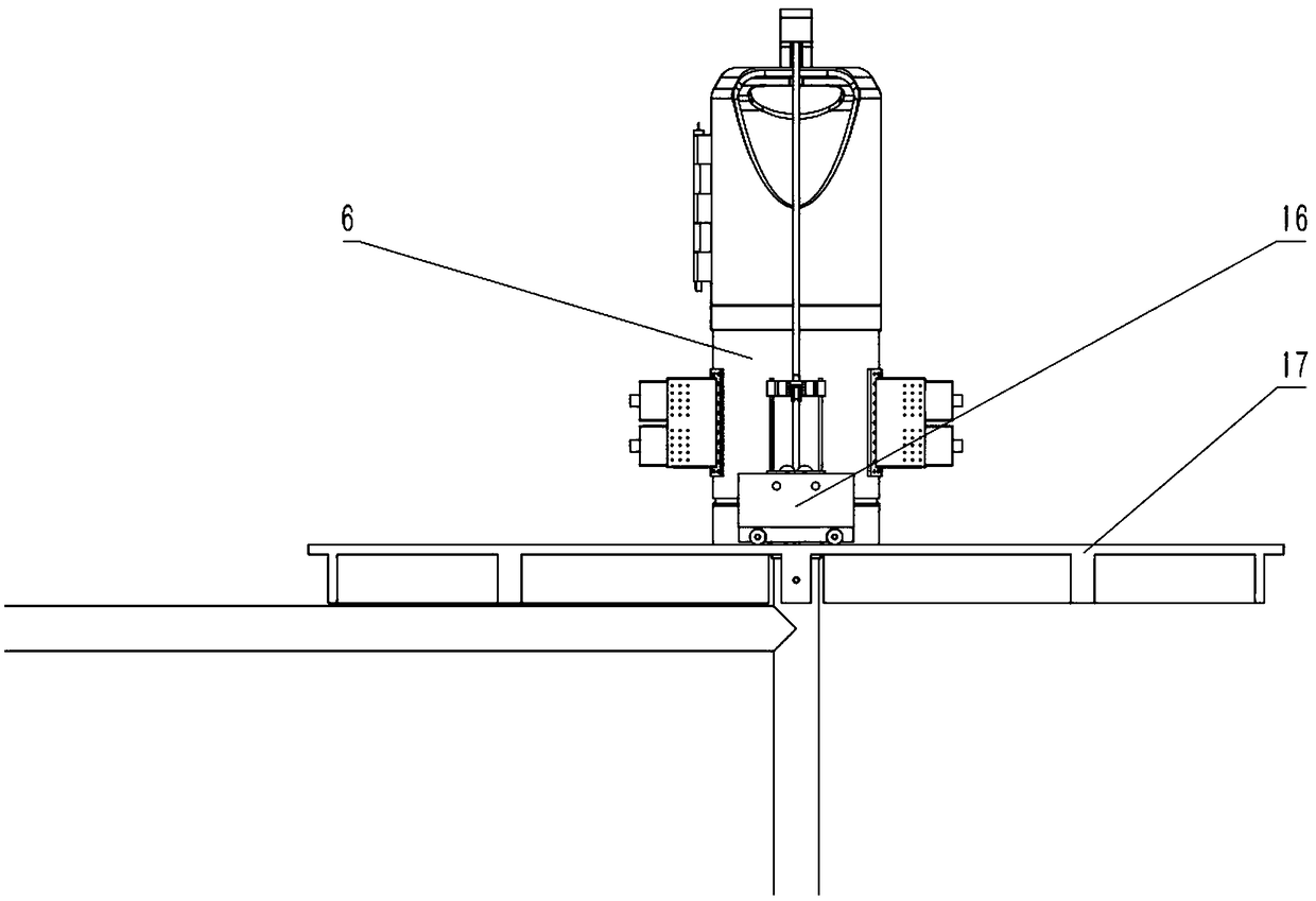 Bionic cable conduit ground storage system for self-balancing drilling tool system