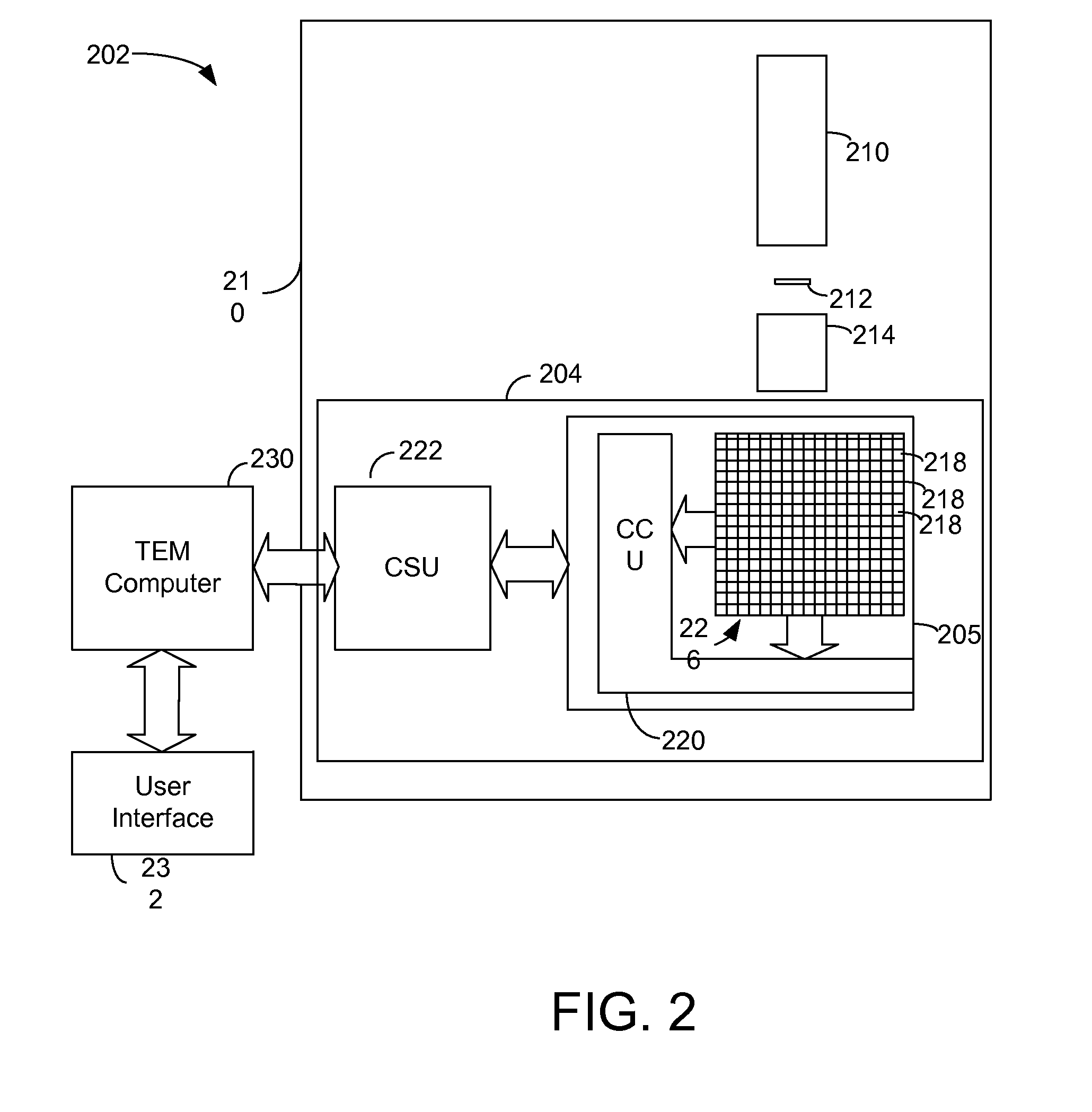 Detector System for Transmission Electron Microscope