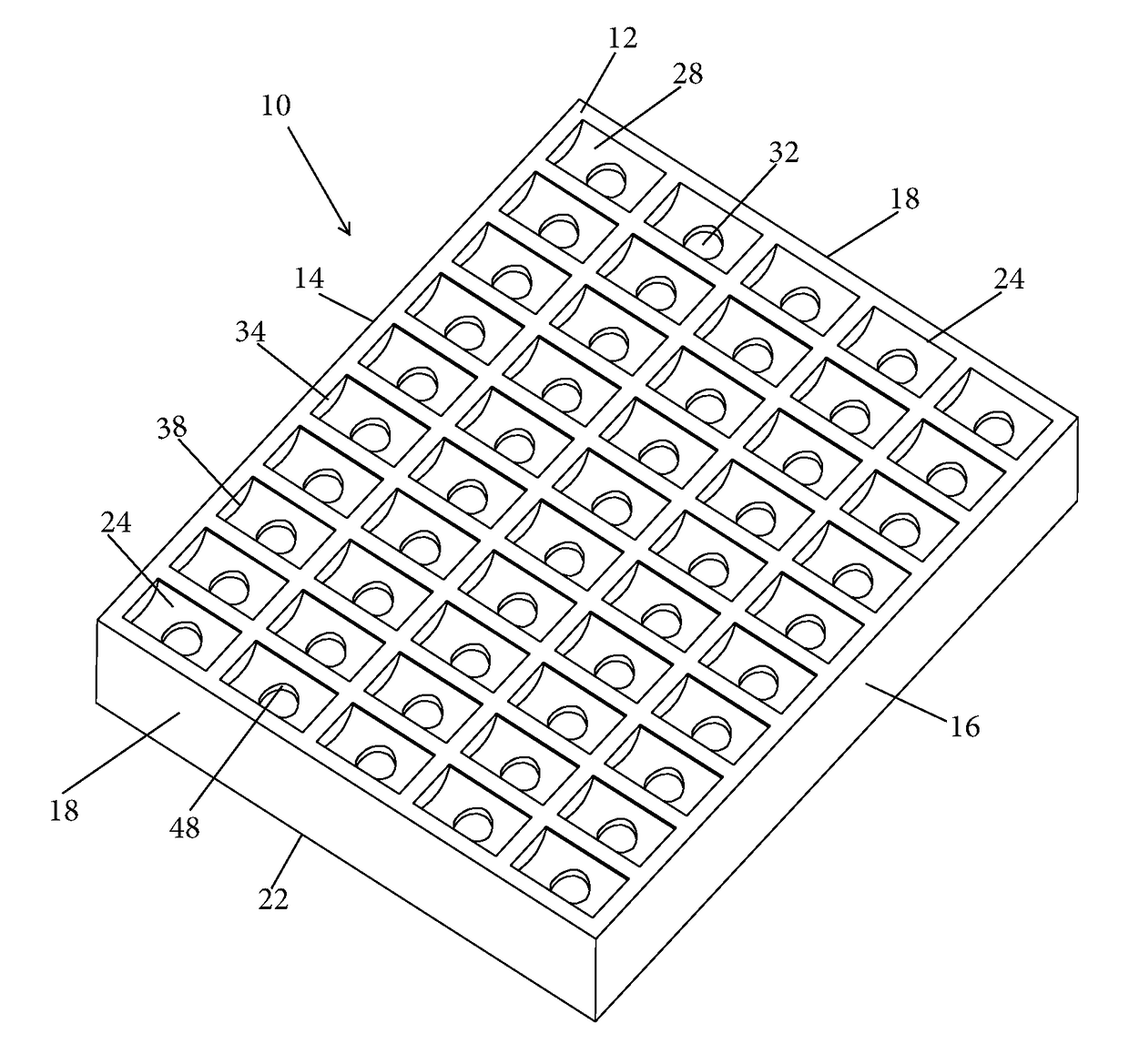 Universal case lube tray