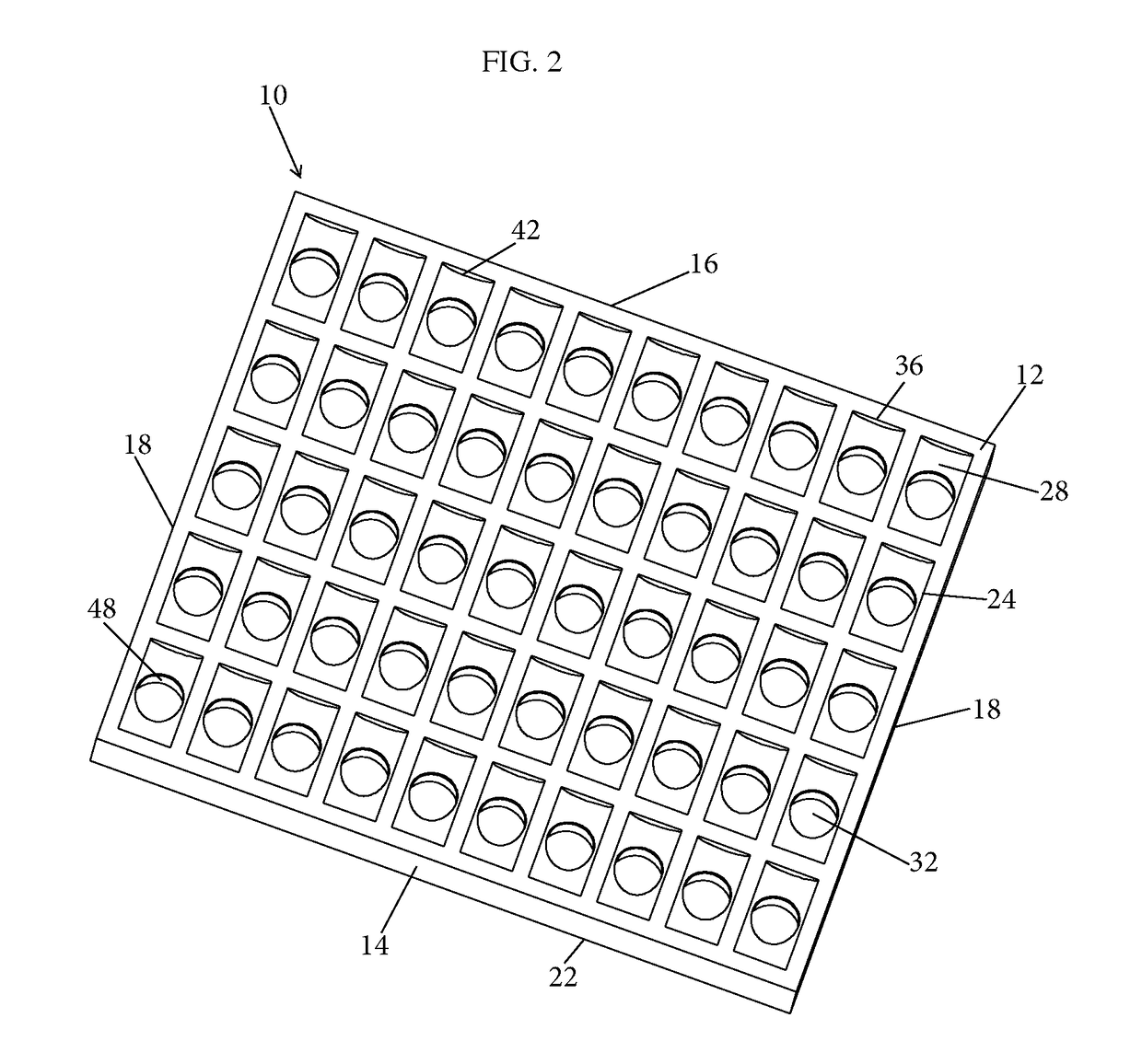 Universal case lube tray