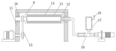 A kind of aluminum foil glass fiber cloth composite production equipment and method