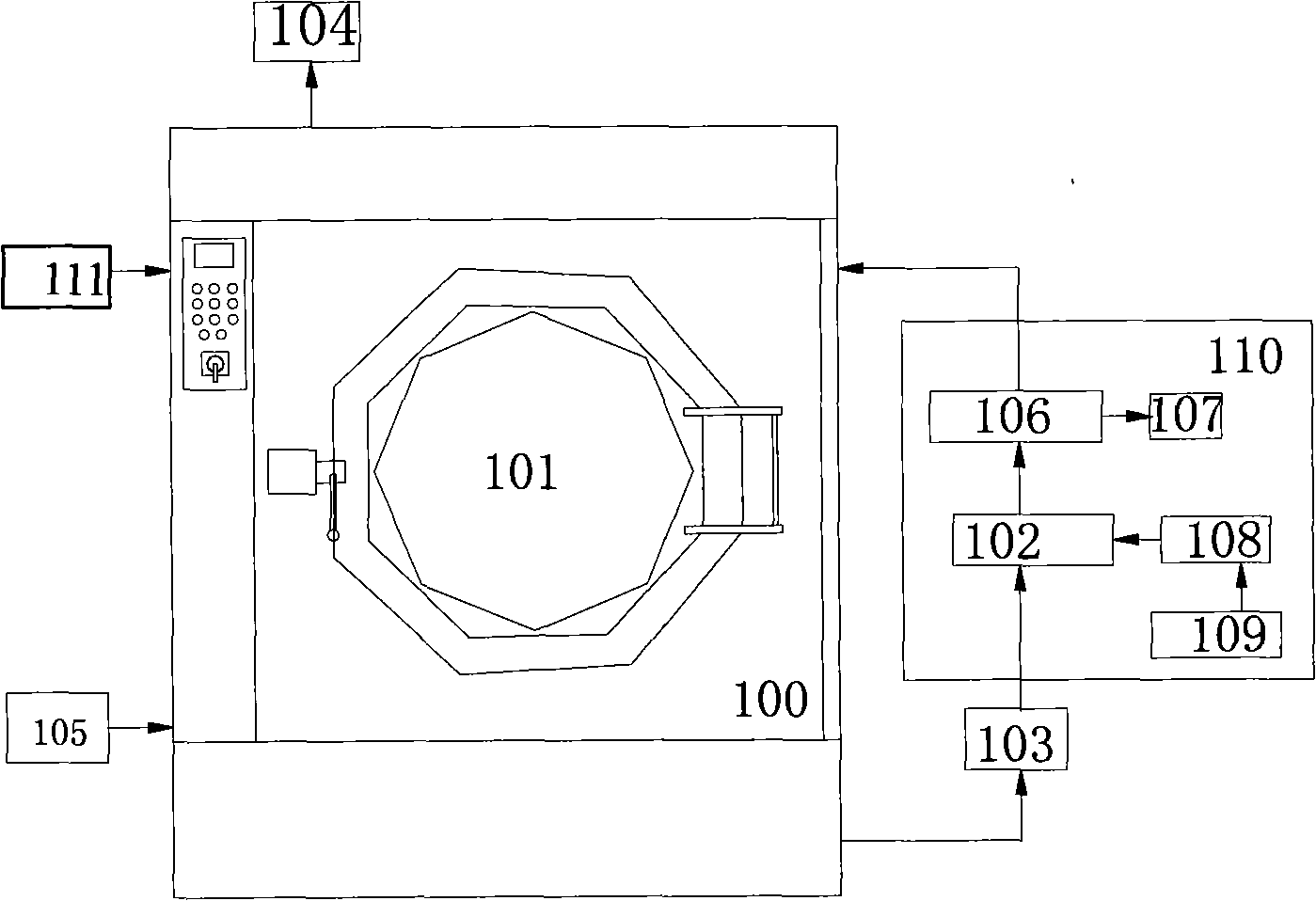 Device for carrying out oxidation discolourization treatment on fabric by utilizing high-concentration ozone water