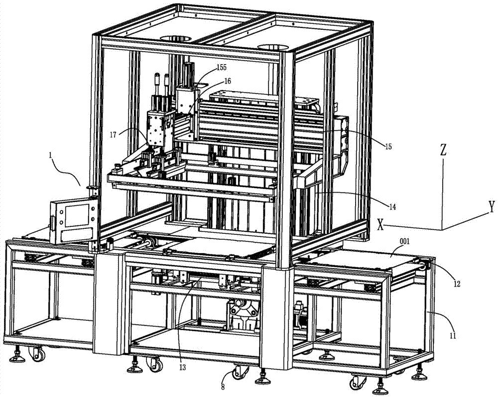 Automatic format digital jet printing system and printing method