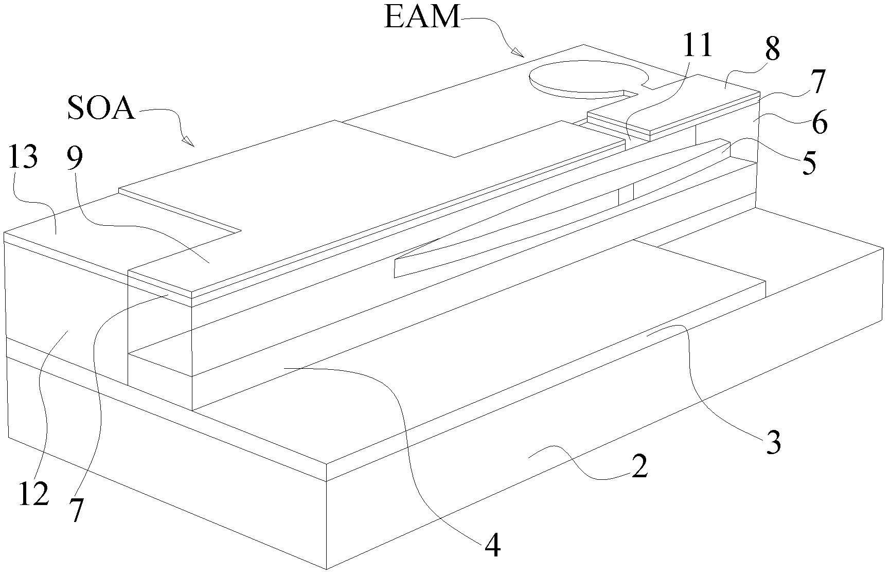 Coupling waveguide, manufacture method thereof and semiconductor photoelectronic device applying coupling waveguide