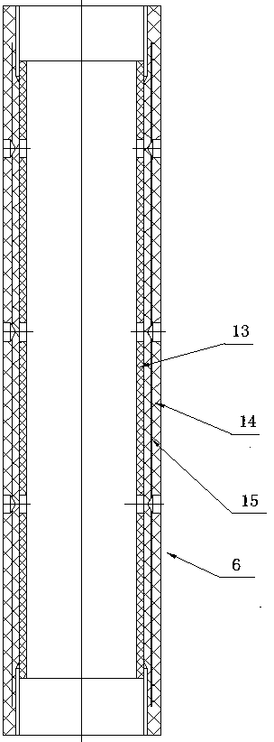 Lightning protection column type insulator