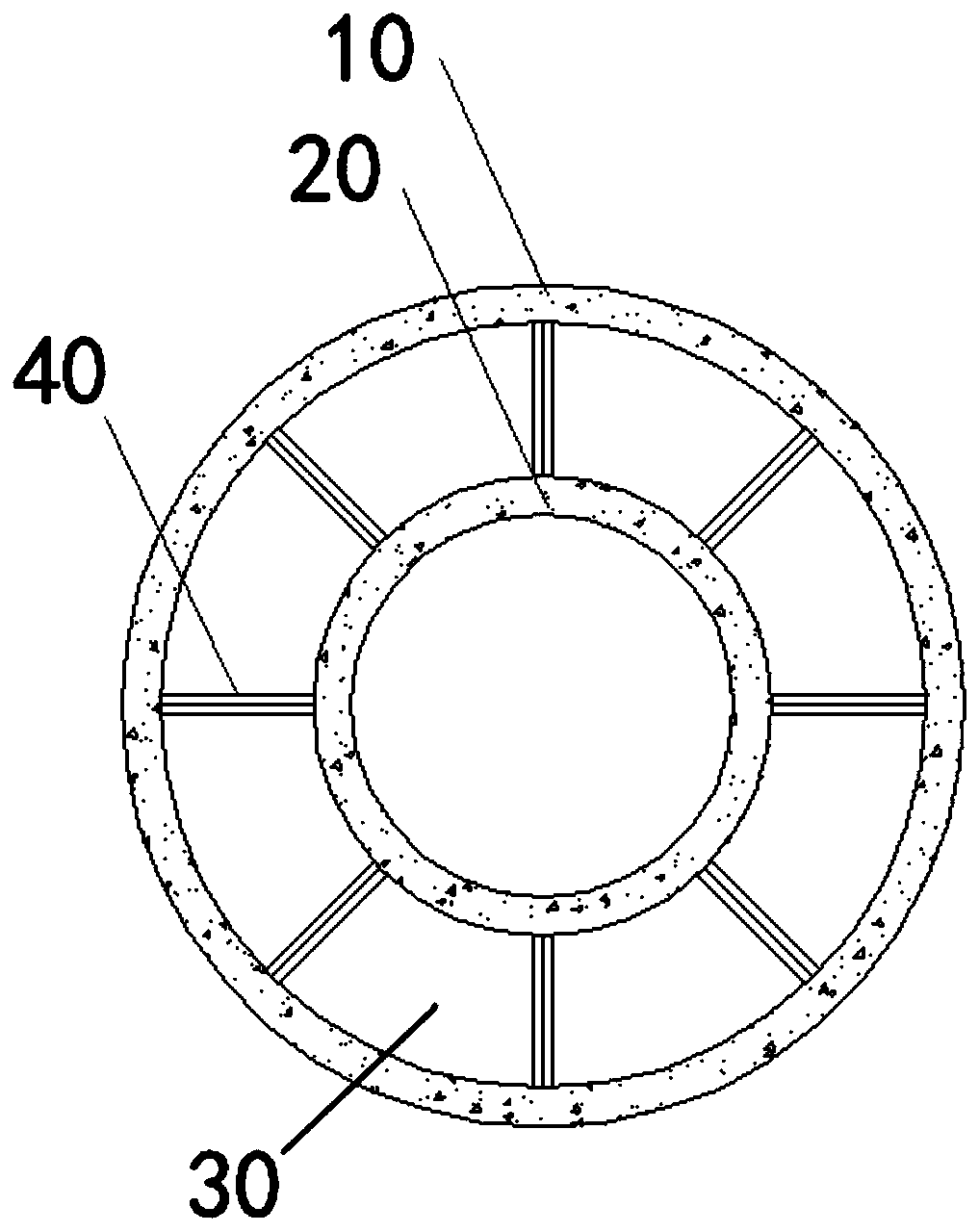 Waste water draining system