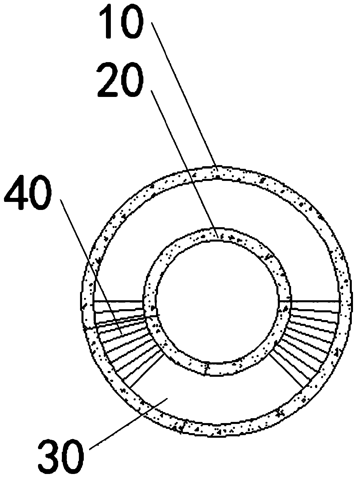 Waste water draining system