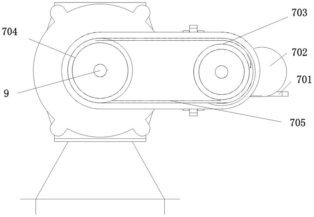 Preparation device for carrier surface recrystallization