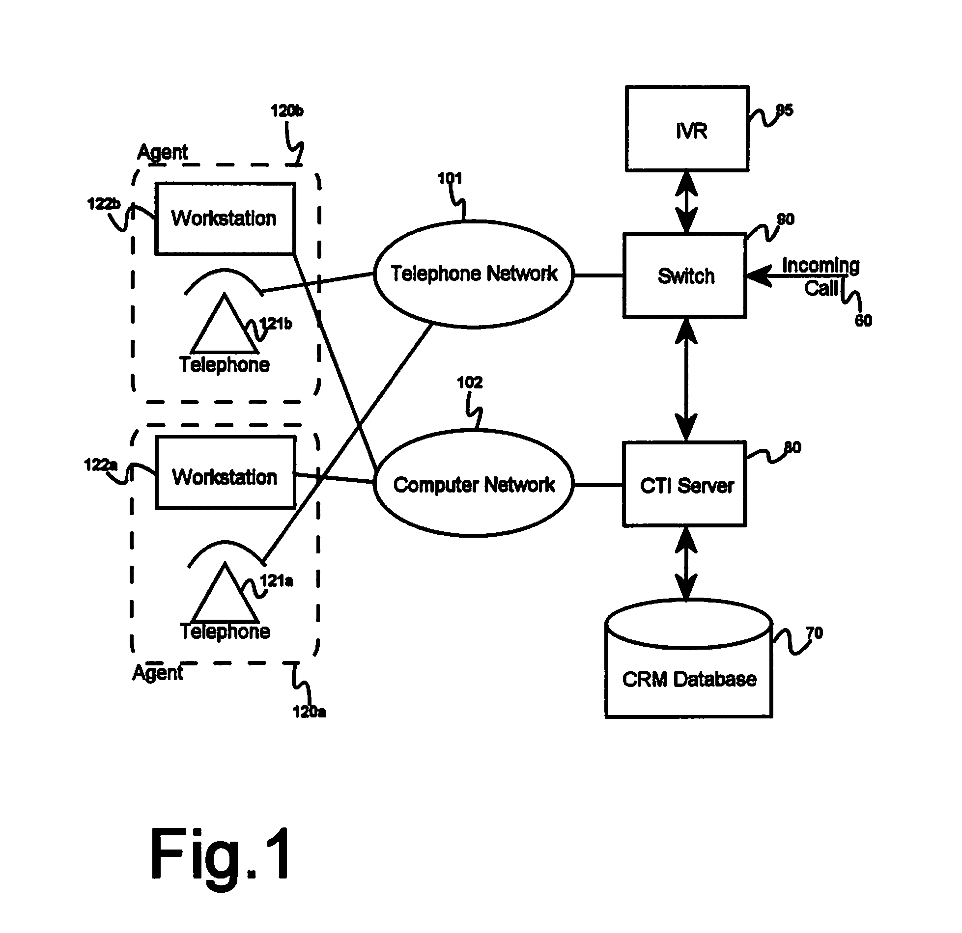 Method and apparatus for operating a contact center system