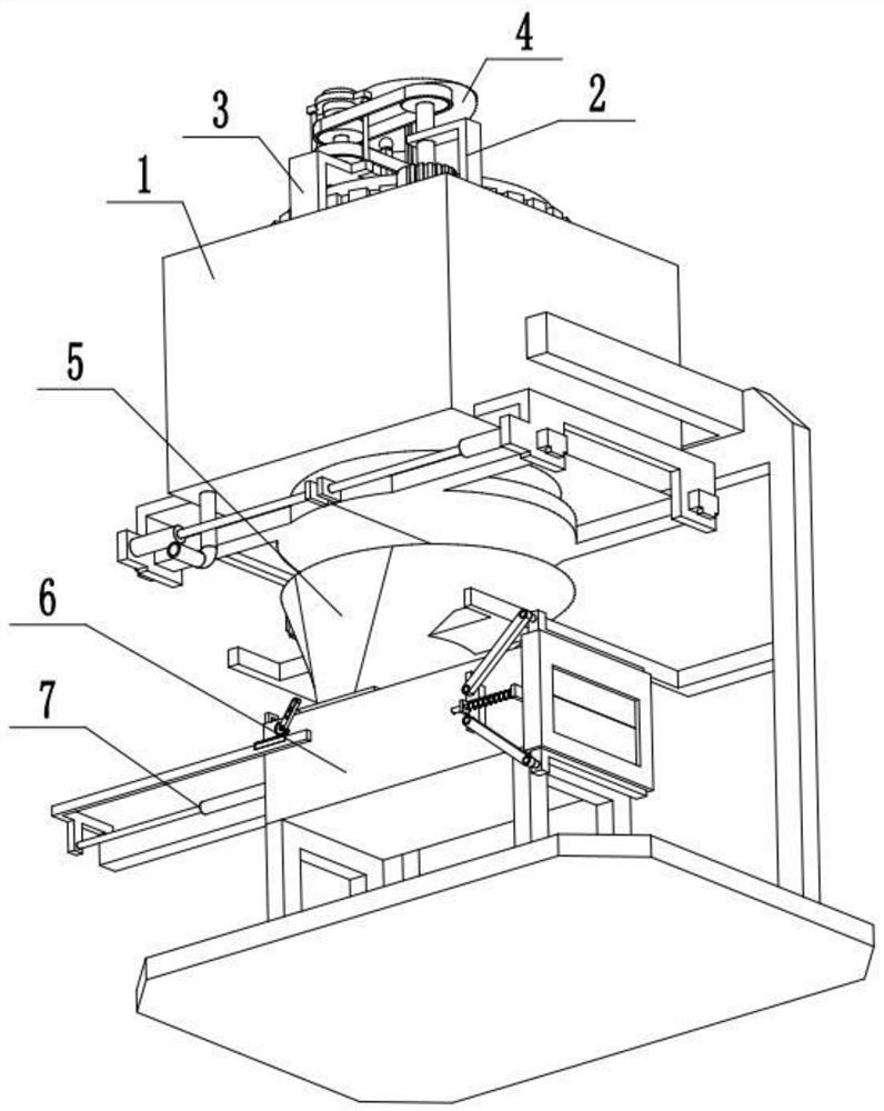 A pollution-free crushing device for medical waste