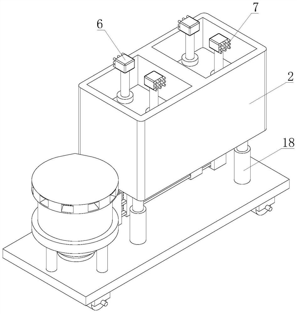 Novel movable forest diseases and insect pests control equipment