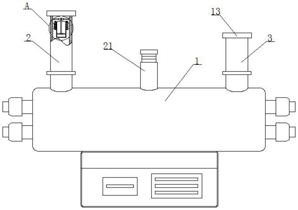 Overflow type ultraviolet sterilization module