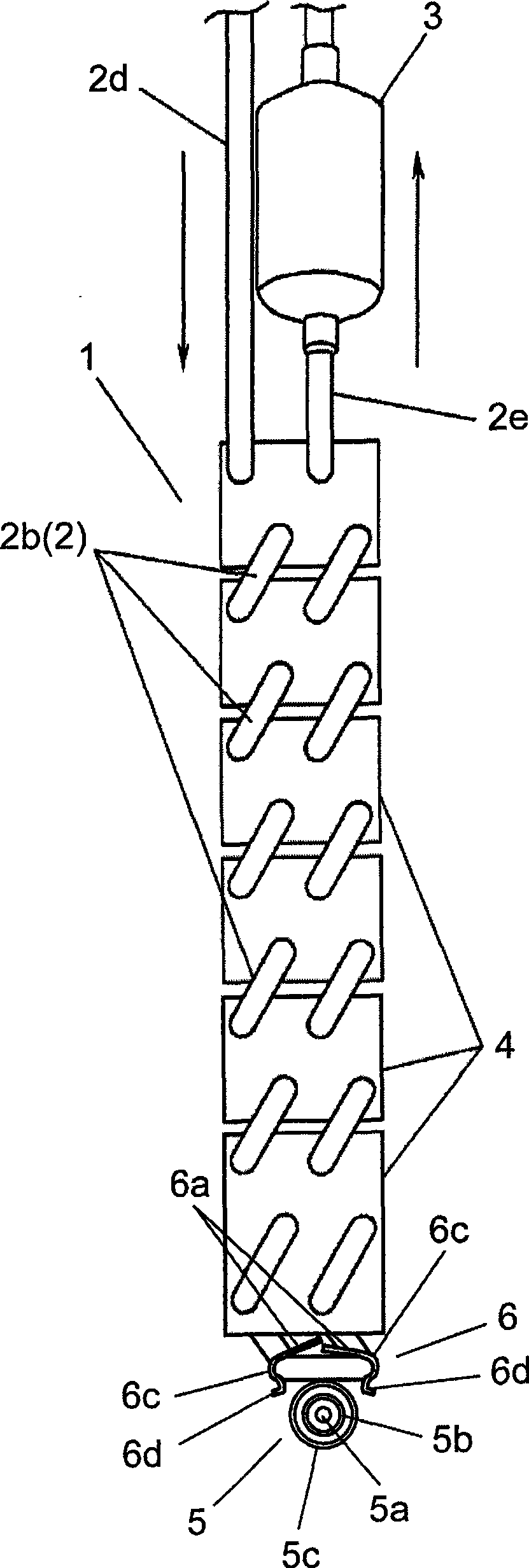 Cooler with defrosting heater and article storing device