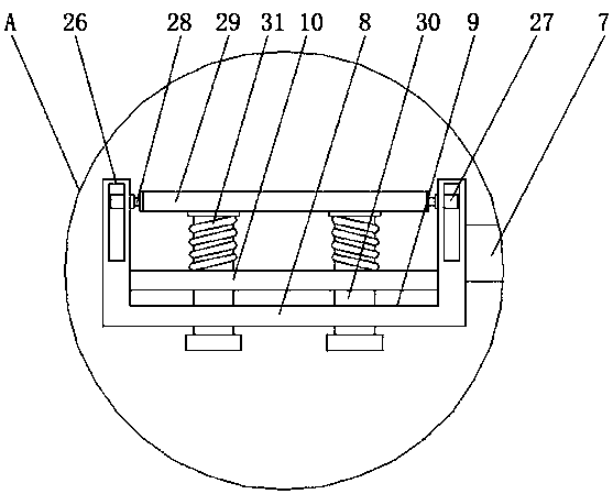 Garden soil sampling, drying and ingredient detecting device