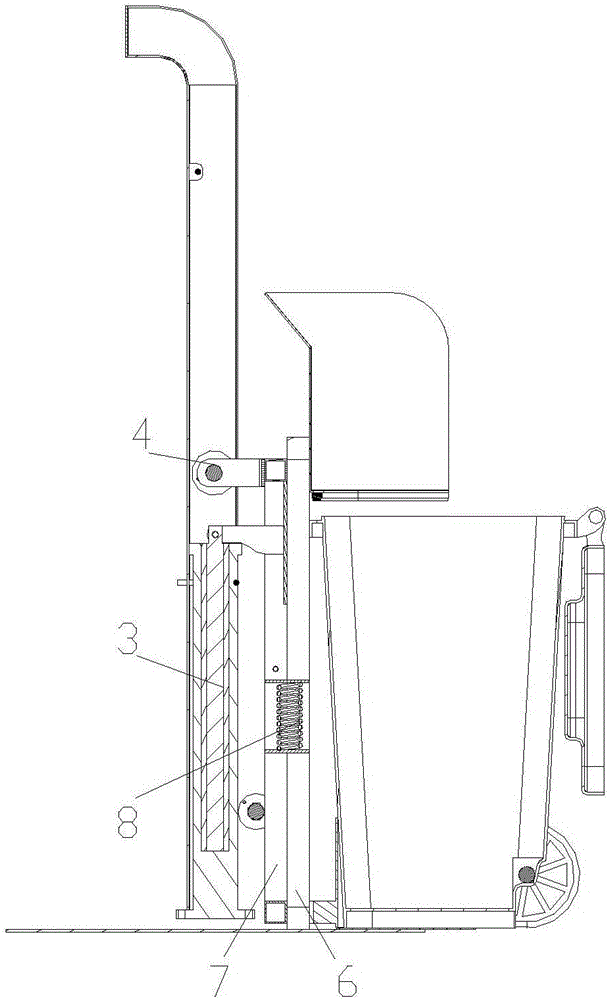 Garbage lifting device