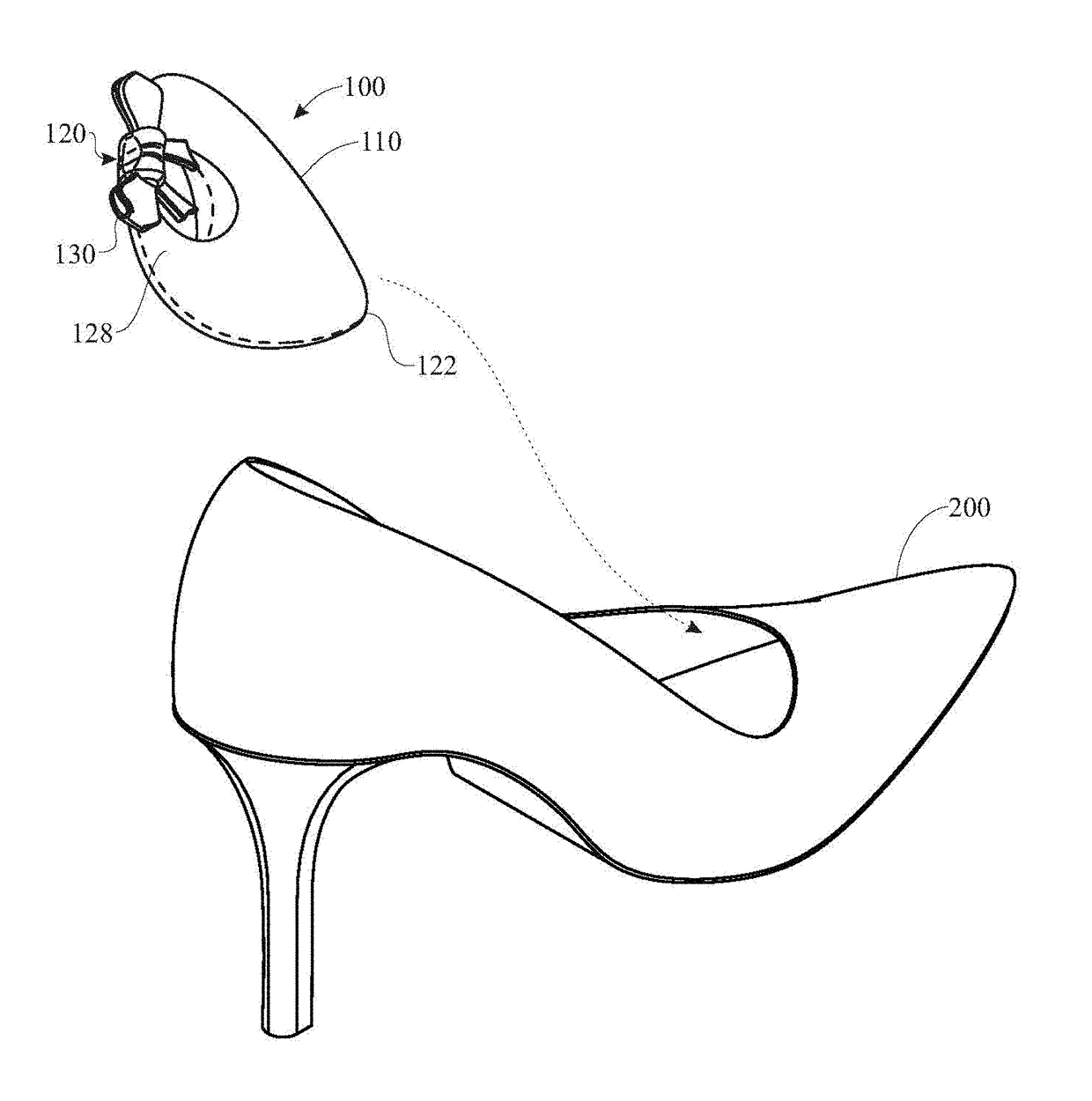 Shoe stuffing device