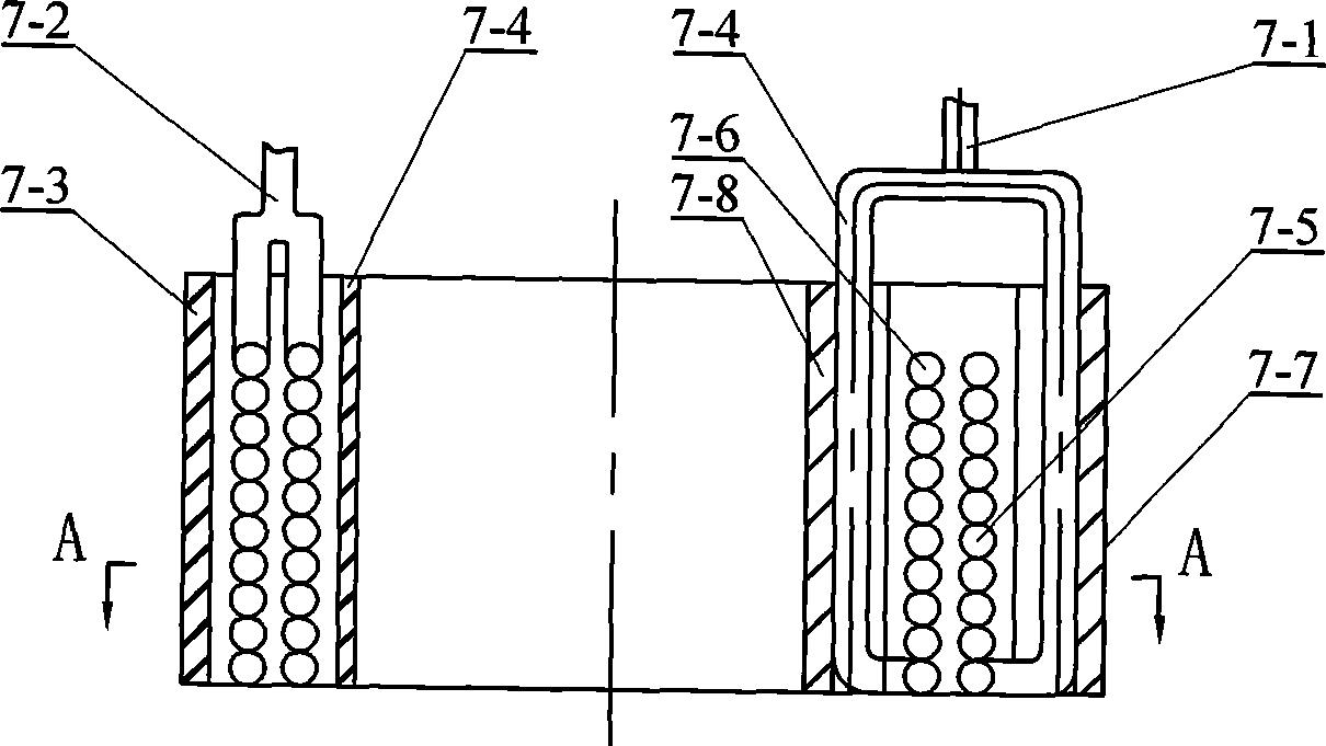 Air source heat pump phase-change energy storage defrosting system with super cooling effect