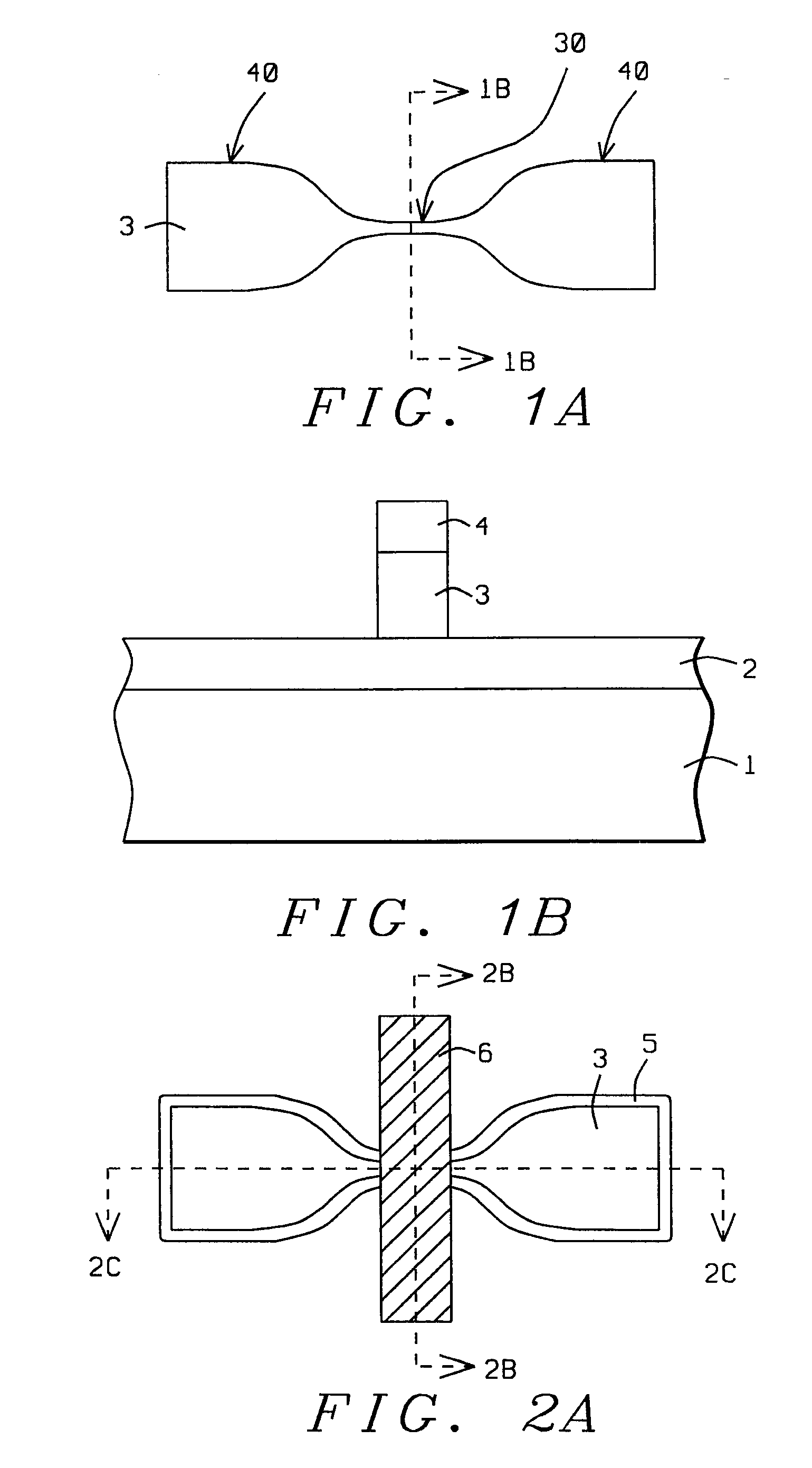 Necked Finfet device