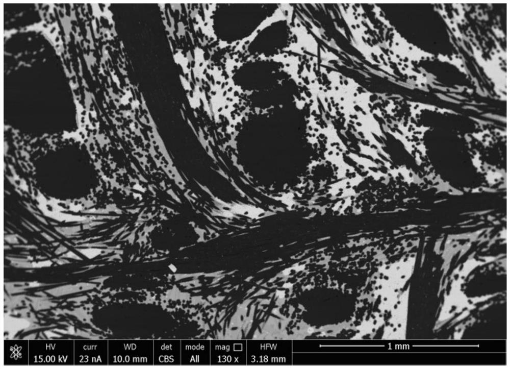 A high-density high-strength silver-carbon composite electrical contact material and its preparation method