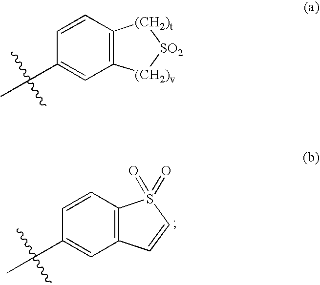 Selective estrogen receptor modulators containing a phenylsulfonyl group